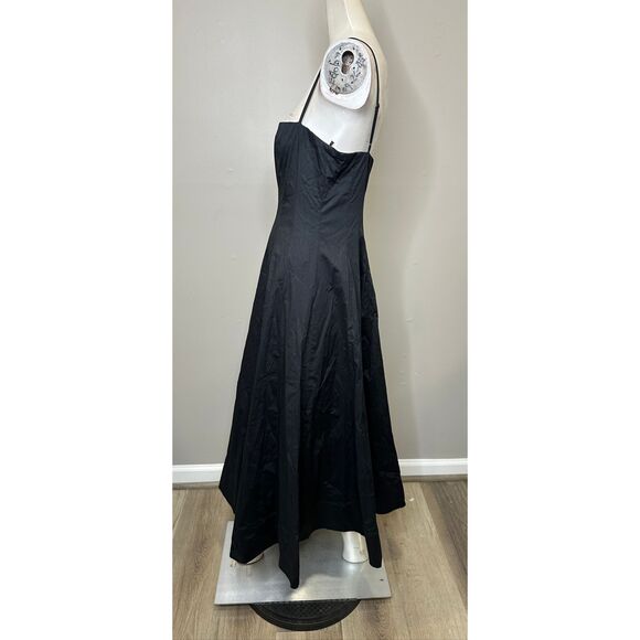 STAUD Wylie Poplin Maxi Dress Size US 8 $395 - Picture 8 of 11